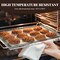 Silicone Baking Mat, 3 Pack Reusable Baking Sheet, Non-Stick & Food Safe Silicone Mats for Baking for Making Cookies Macaroons Bread, Baking Supplies & Accessories